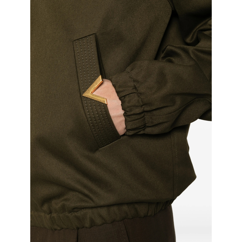 Zip-Fastening Bomber Jacket
