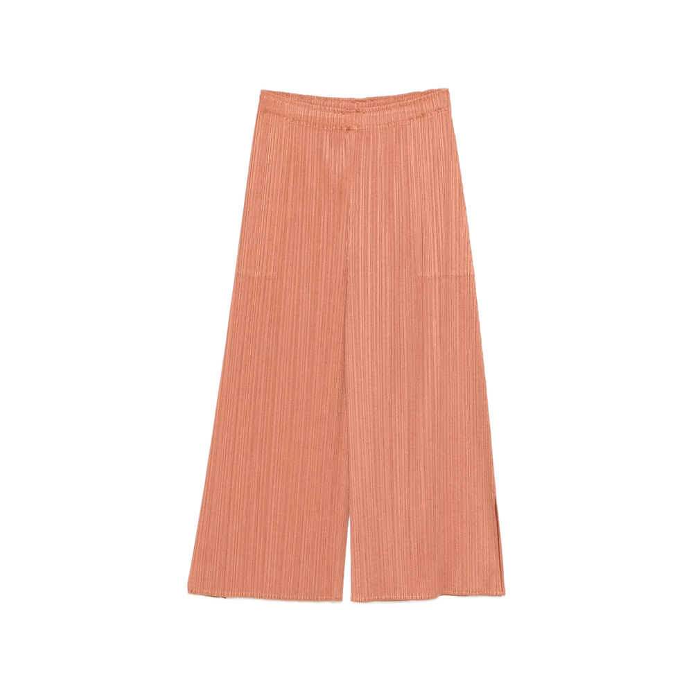 Pleats Please Pleated Cropped Trousers