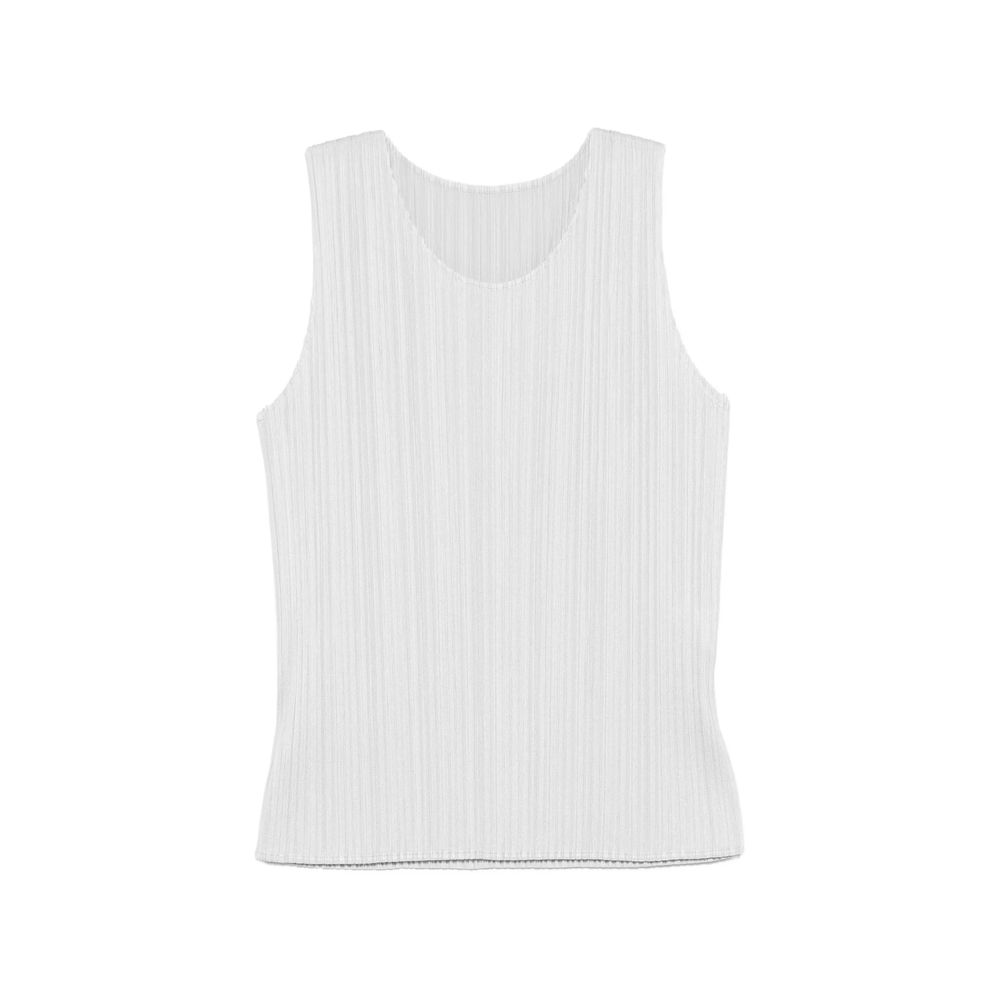 Pleats Please Tops In White