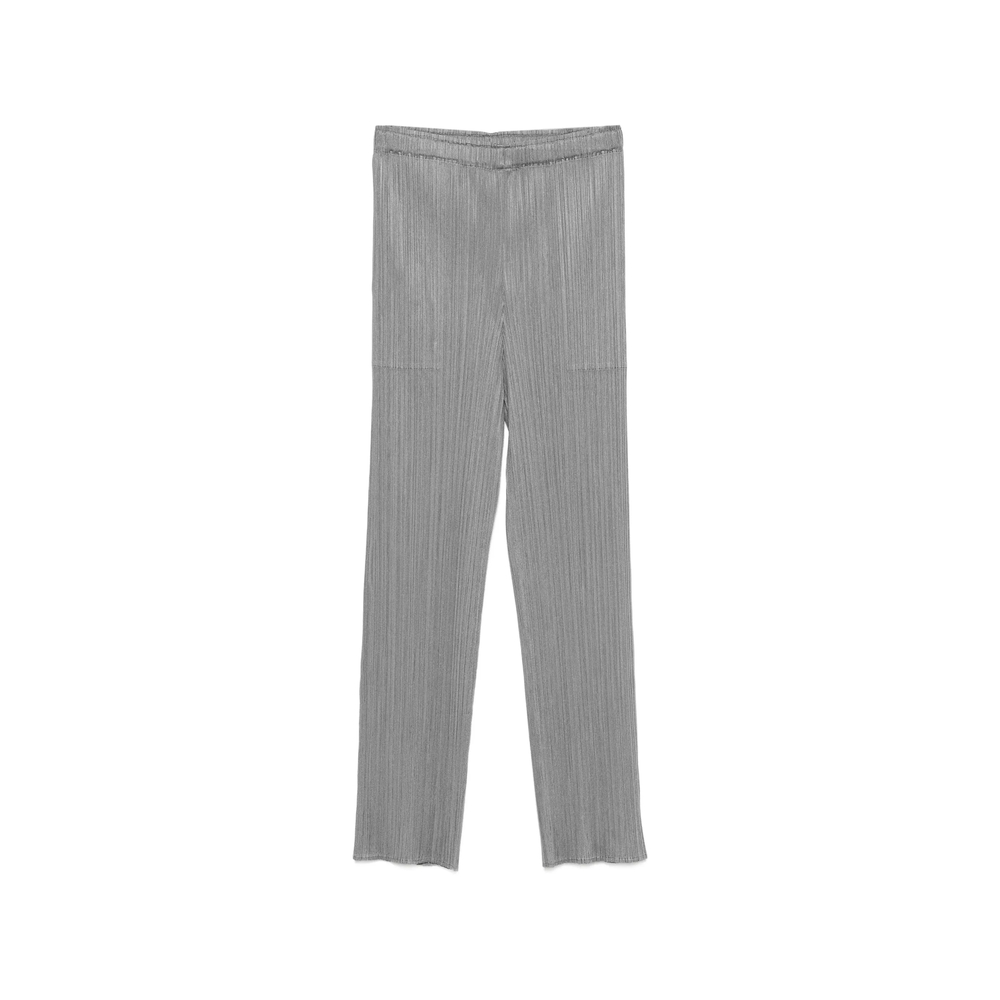Pleats Please Issey Miyake Pleated-design Cropped Trousers