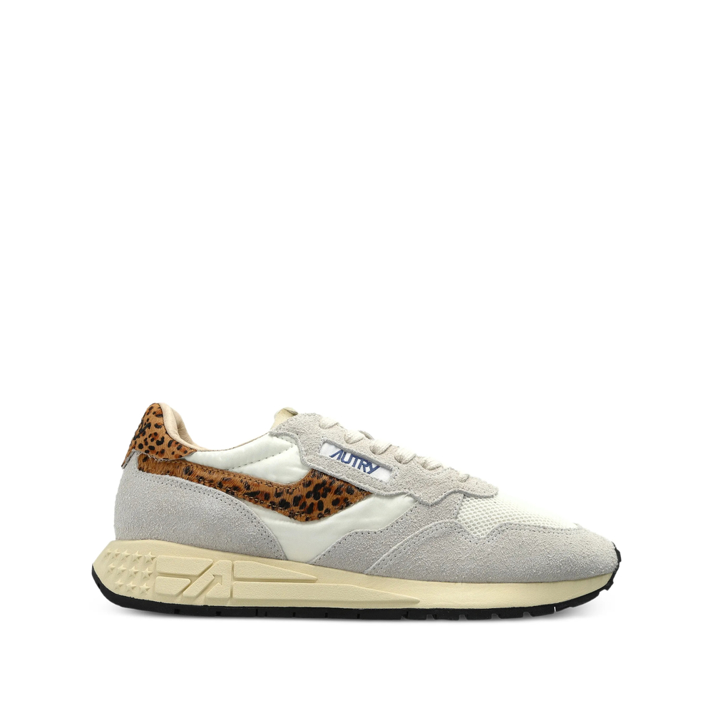 Autry Reelwind Leopard-print Sneakers