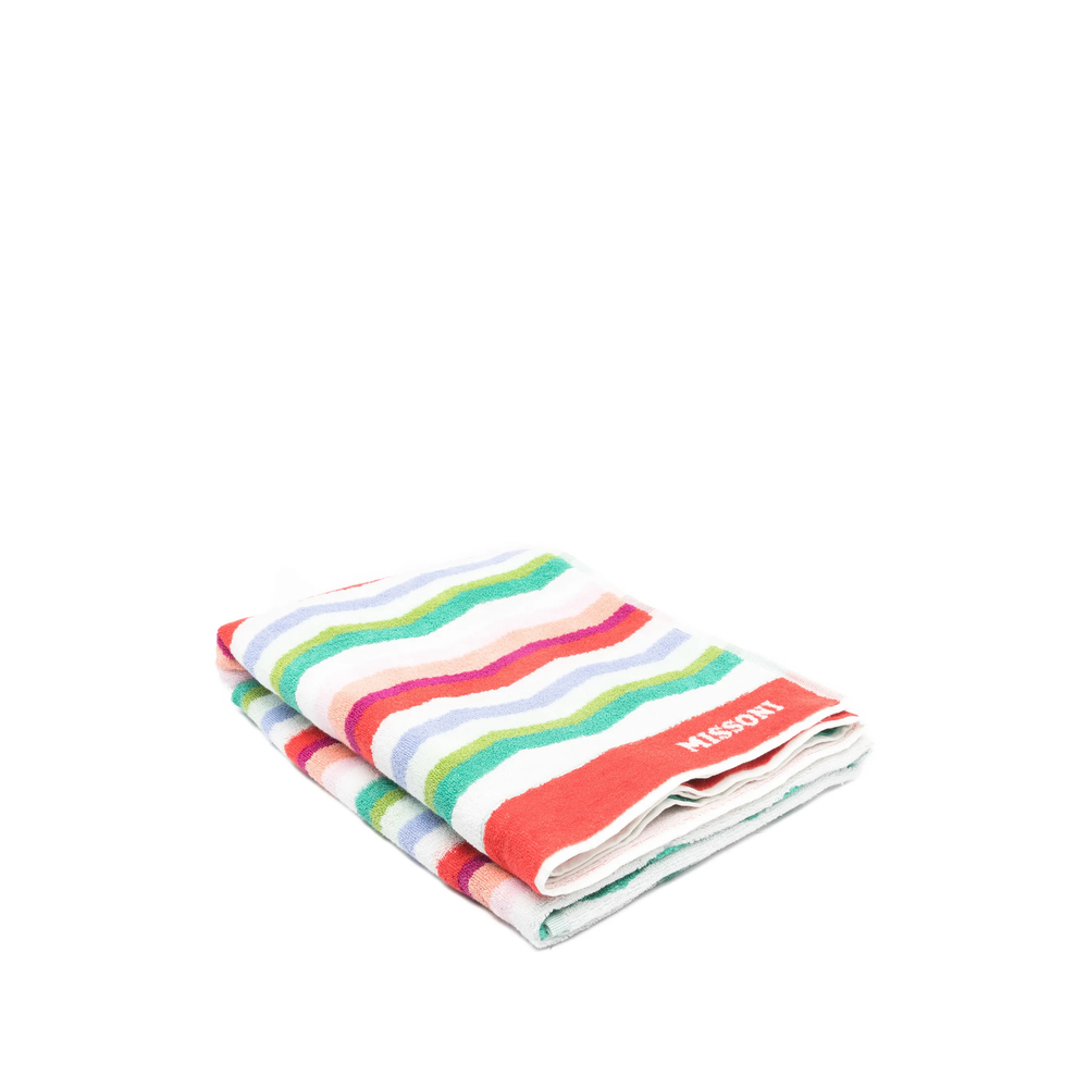 Missoni Home Chevron-pattern Cotton Beach Towel