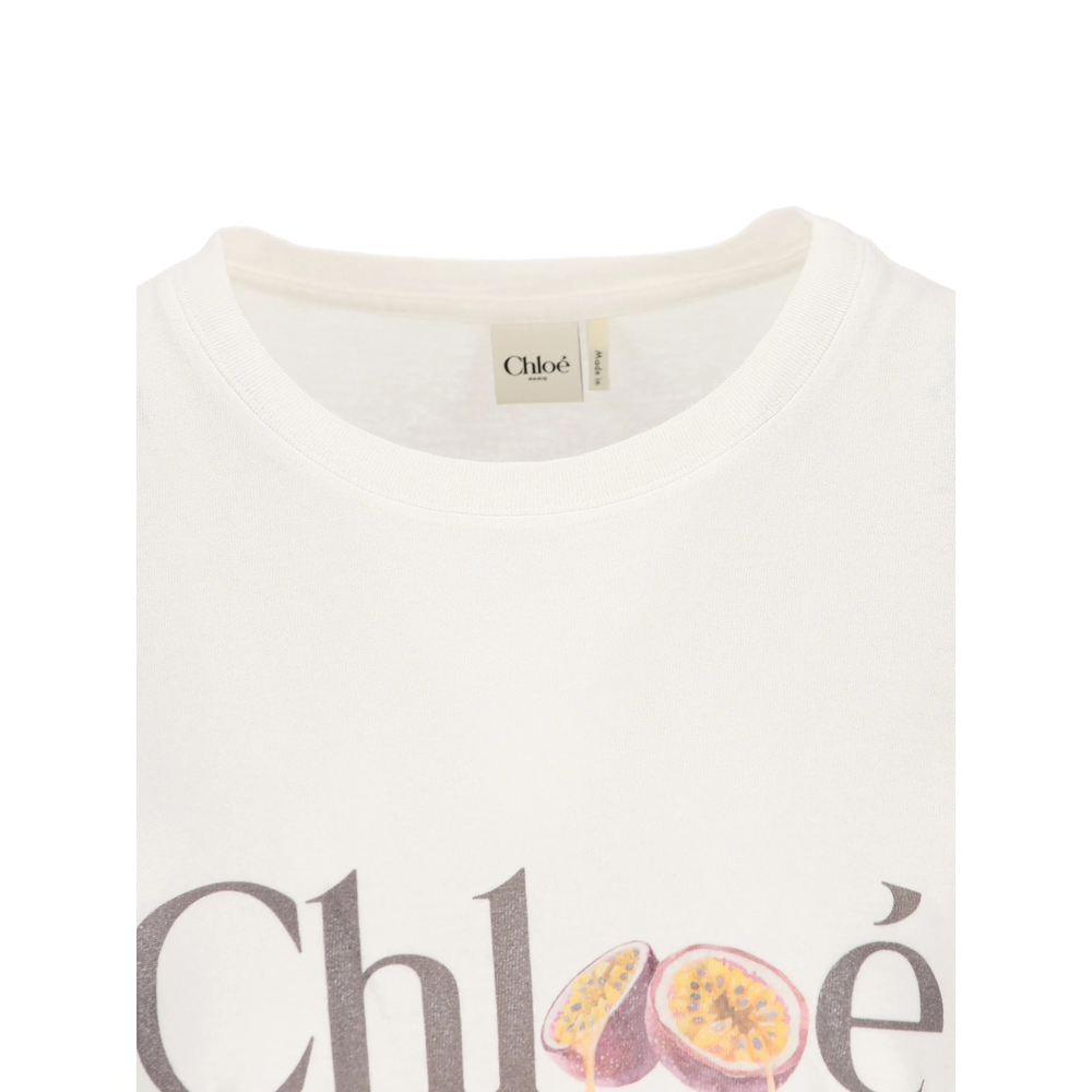 Chloé Logo-Detail T-Shirt