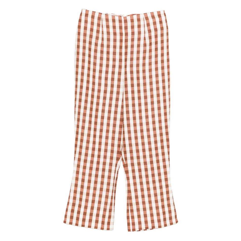 Faithfull The Brand Gingham Pattern Trousers
