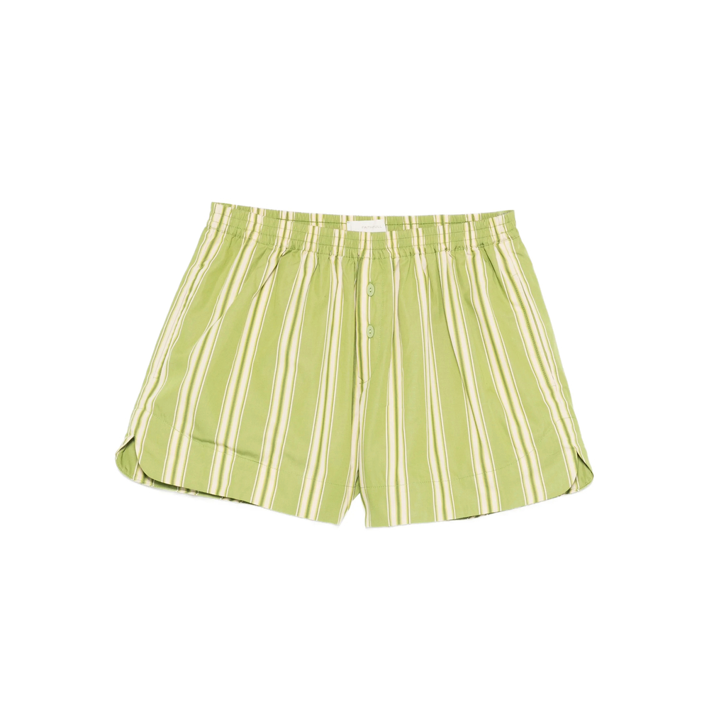 Faithfull The Brand Striped Button Shorts