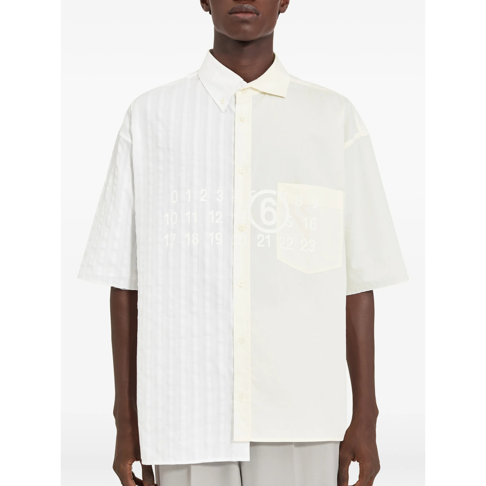 Mm6 Maison Margiela Cotton Poplin Shirt