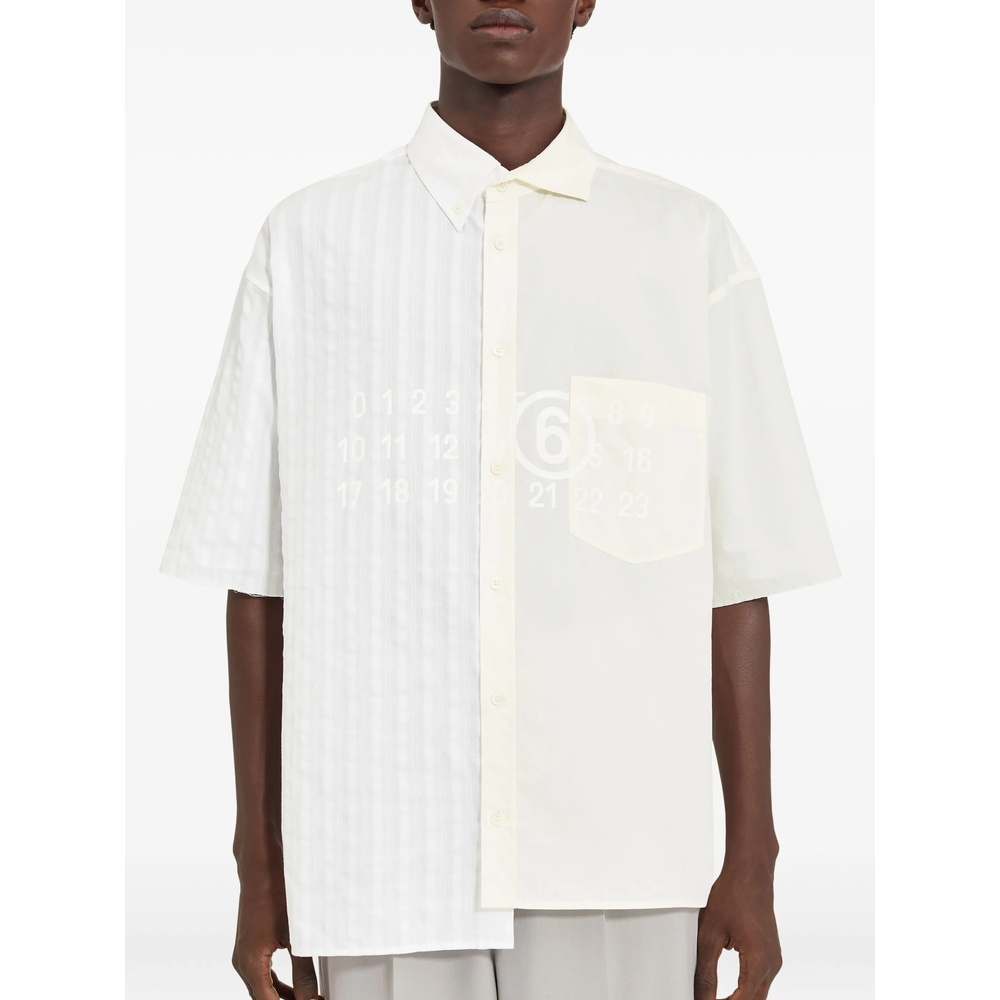Mm6 Maison Margiela Cotton Poplin Shirt