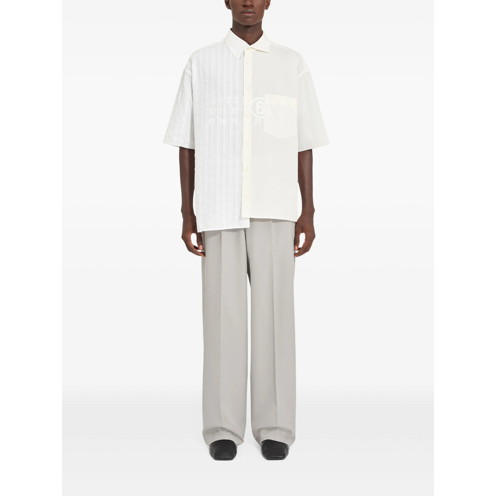 Mm6 Maison Margiela Cotton Poplin Shirt
