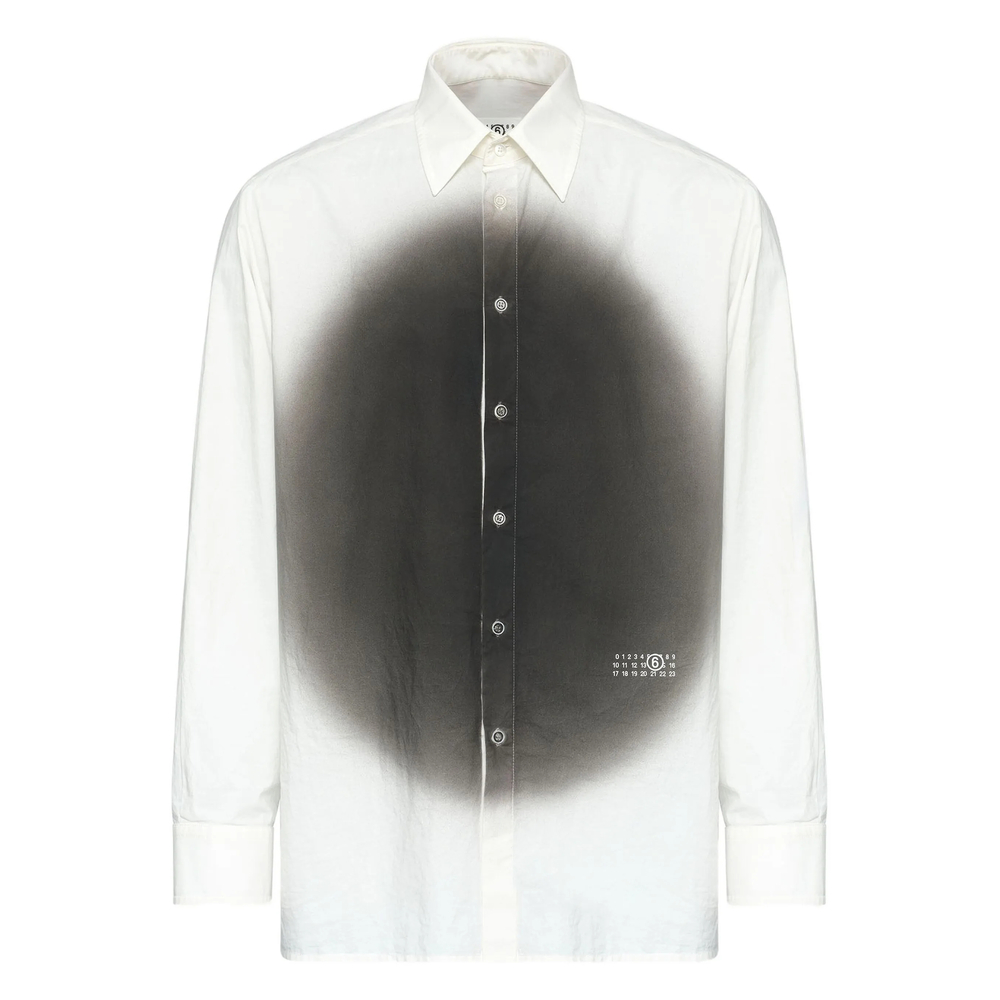 Mm6 Maison Margiela Oversized Long-sleeved Shirt
