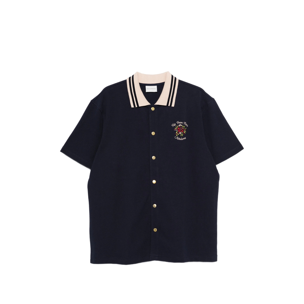 Drole De Monsieur Embroidered Buttoned Shirt