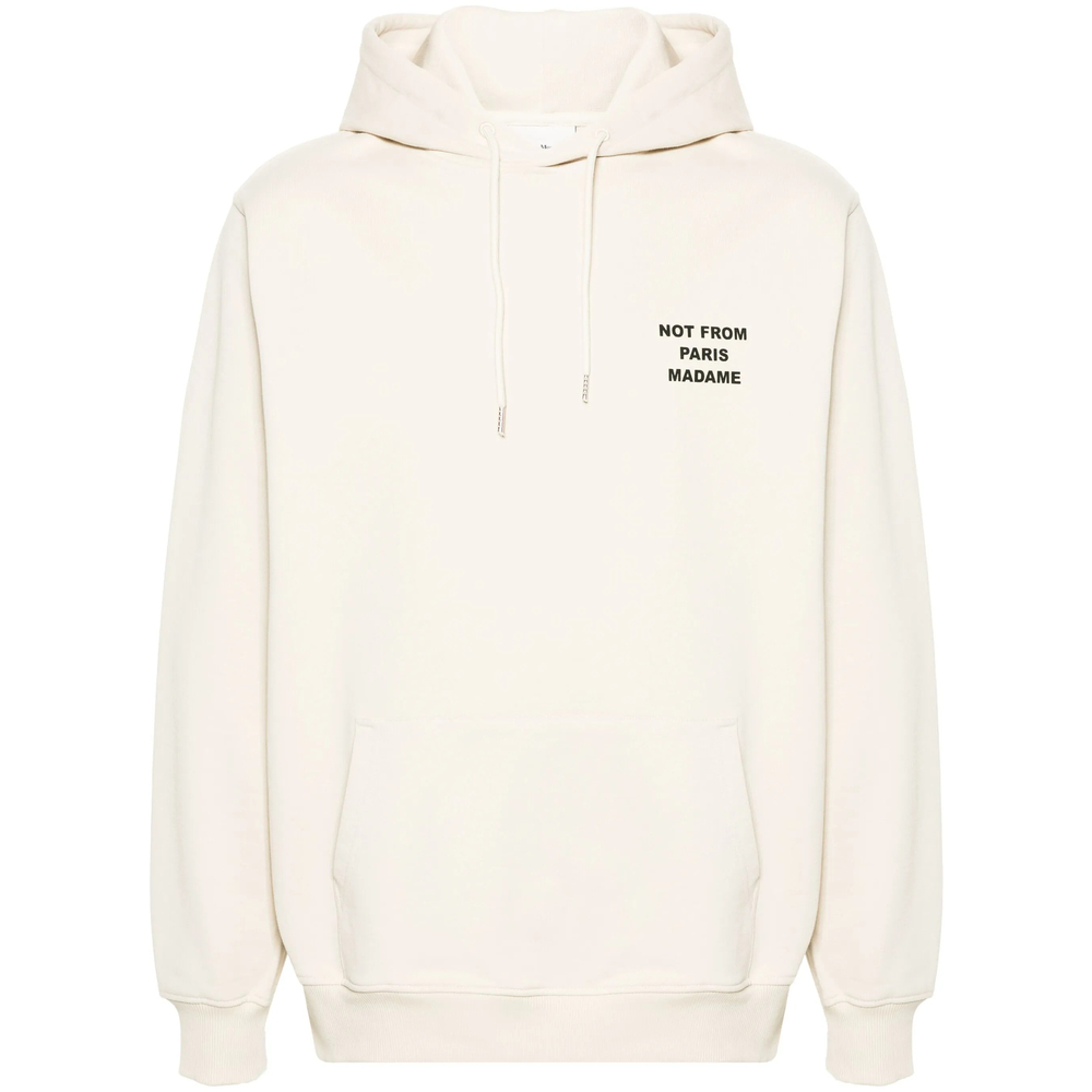Drole De Monsieur Logo-print Cotton Hoodie