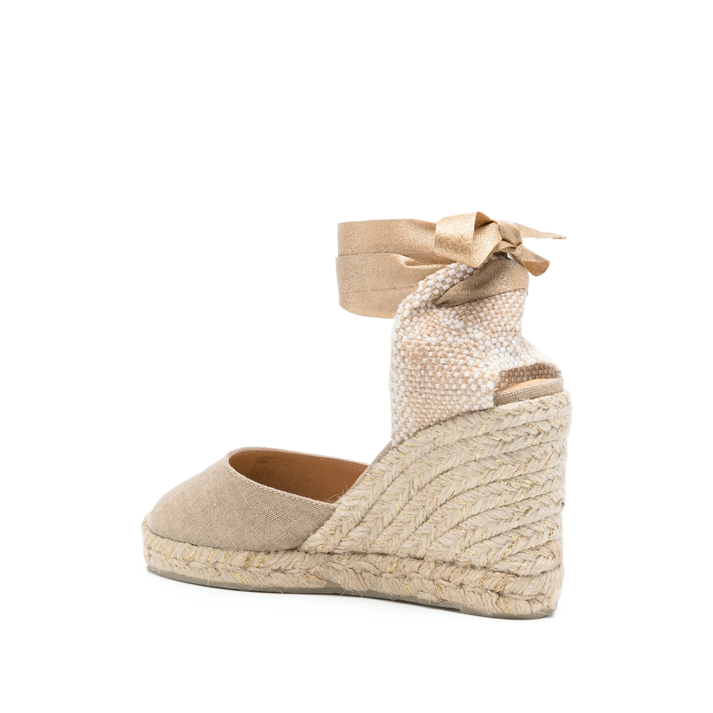 Castañer Carina Tie-Fastening Wedge
