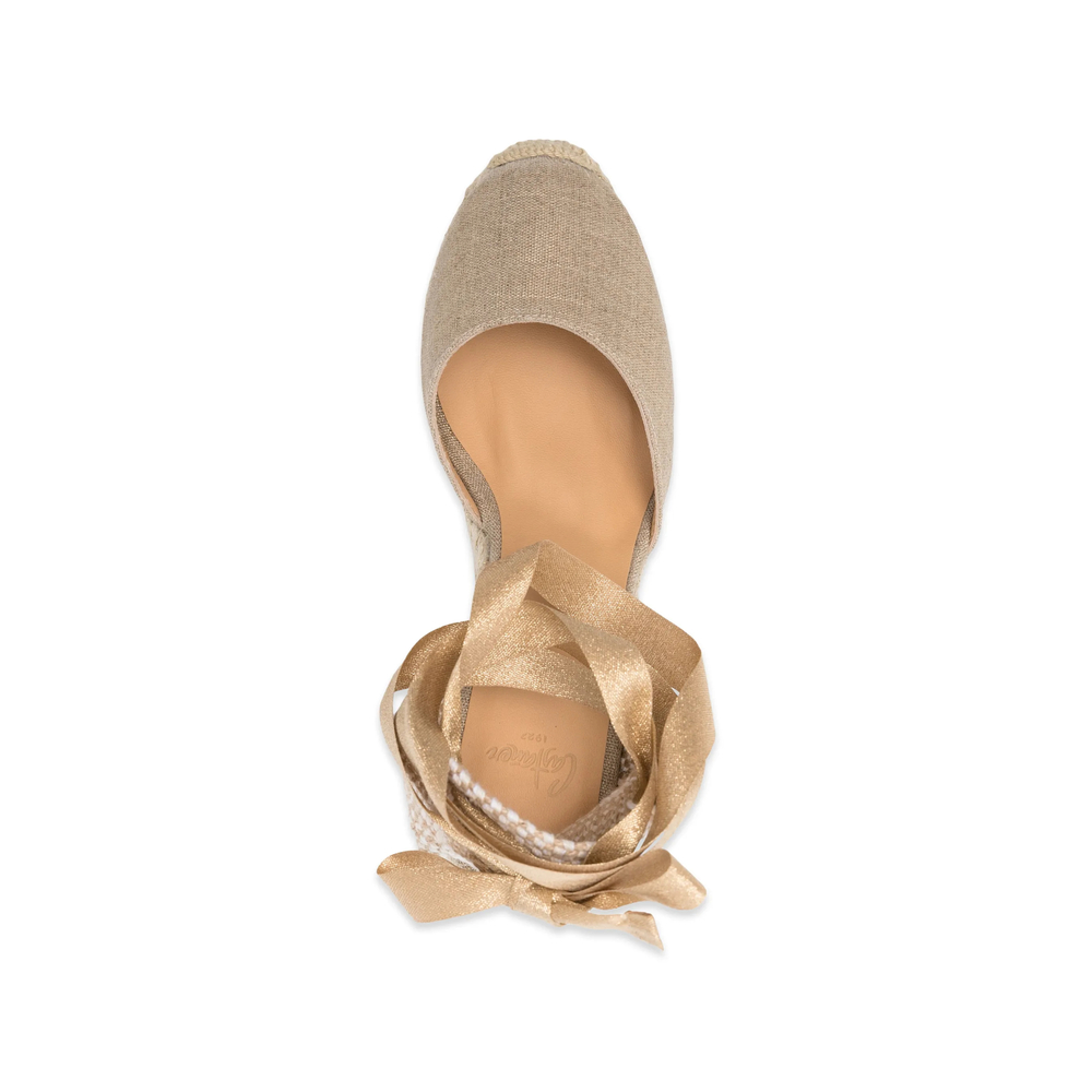 Castañer Carina Tie-Fastening Wedge