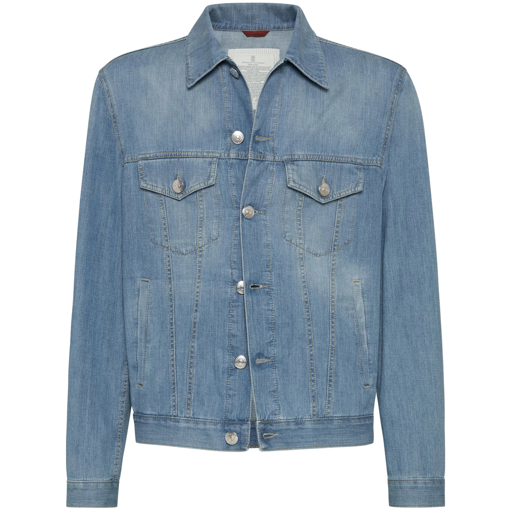 Brunello Cucinelli Button-up Denim Jacket