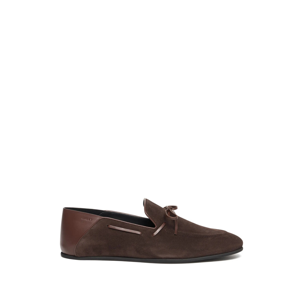Bally Eclat Suede Boat Shoes