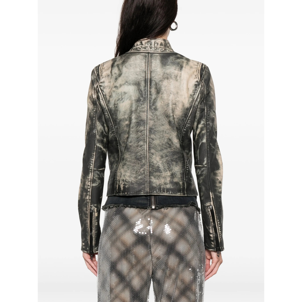 L-Uxure Zip-Fastening Jacket