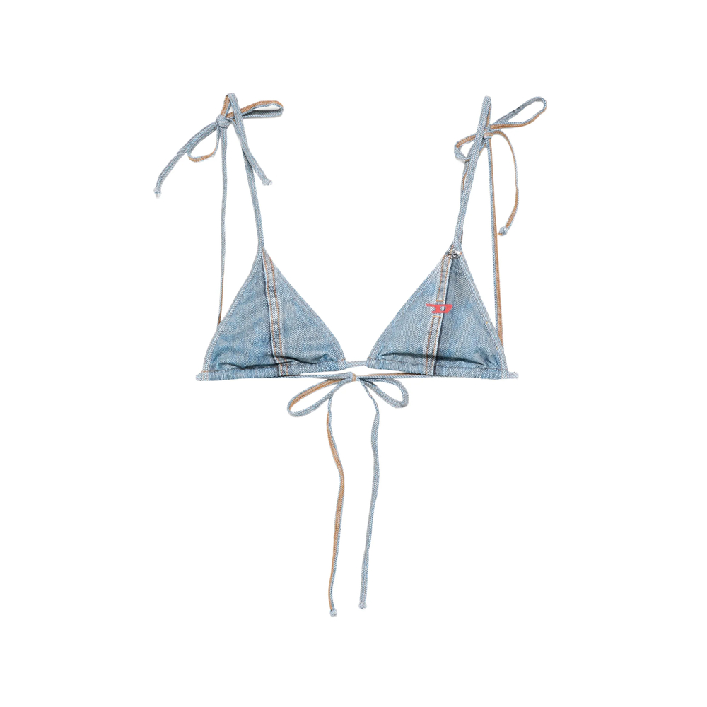 Diesel Tie Detail Triangle Bikini Top