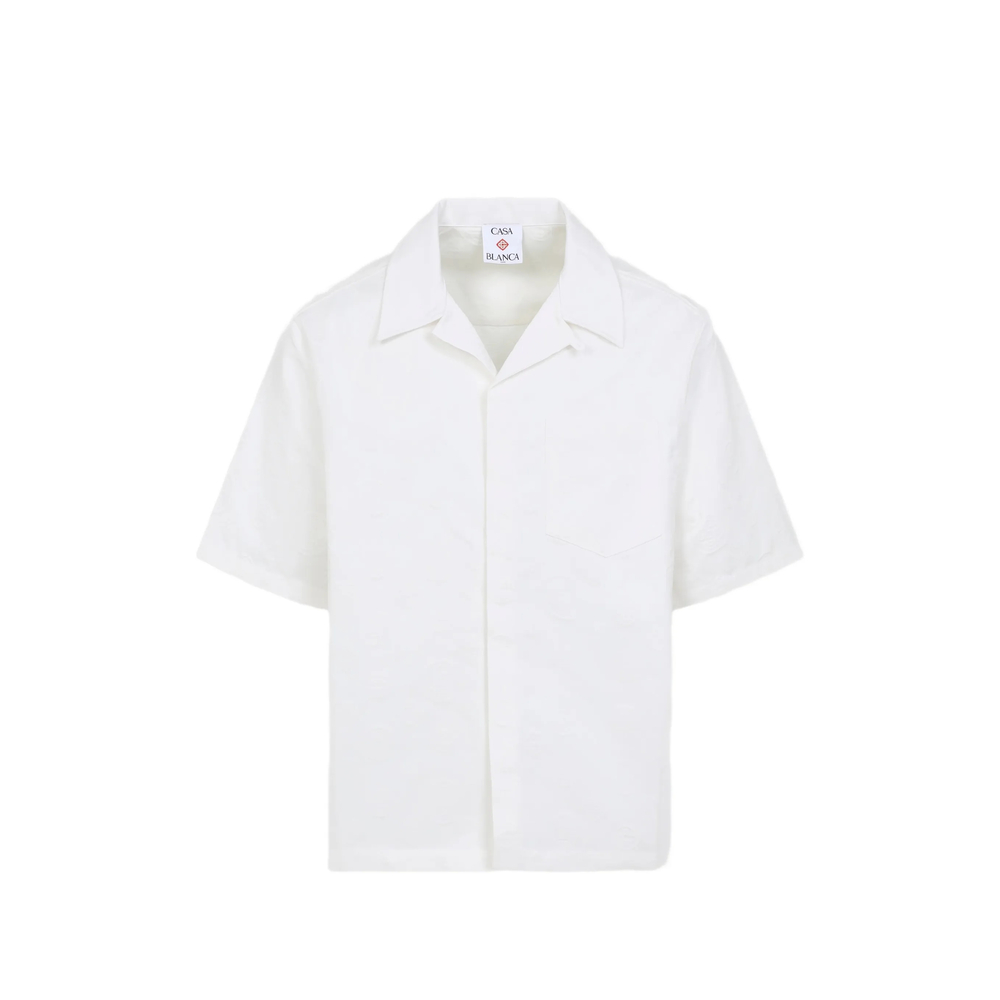 Casablanca Monogram Short-sleeve Shirt