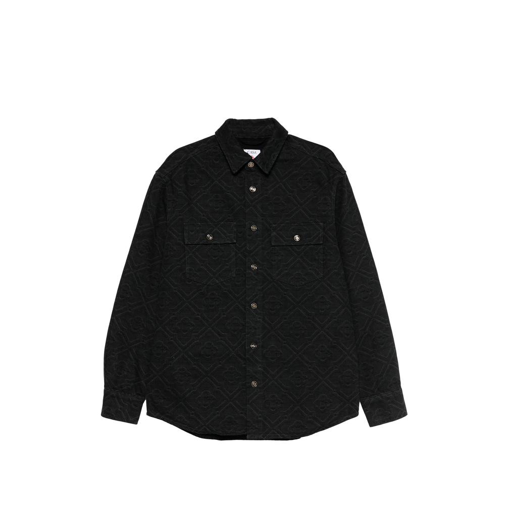 Casablanca Monogram Denim Shirt