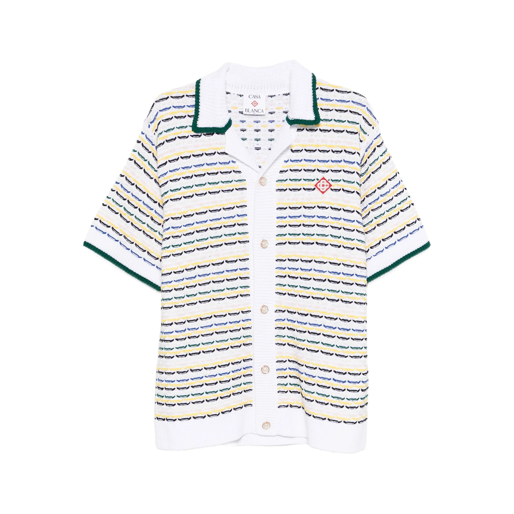Tuck Stitch Short Sleeve Shirt