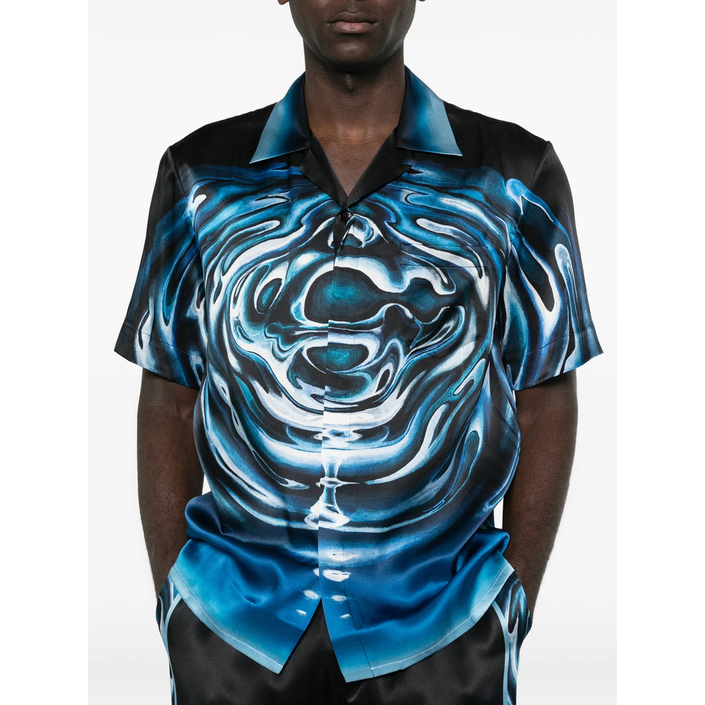 Warped Logo Repeat Shirt