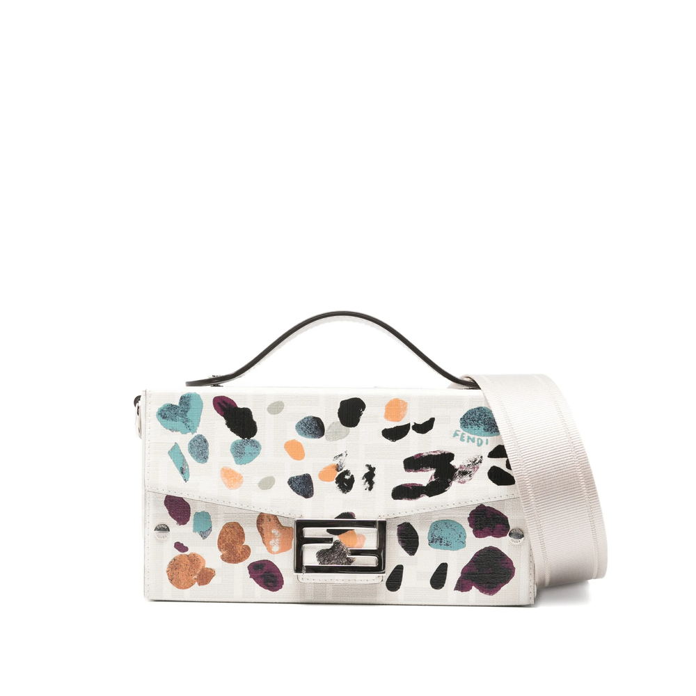 Fendi Baguette Soft Trunk Cross Body Bag