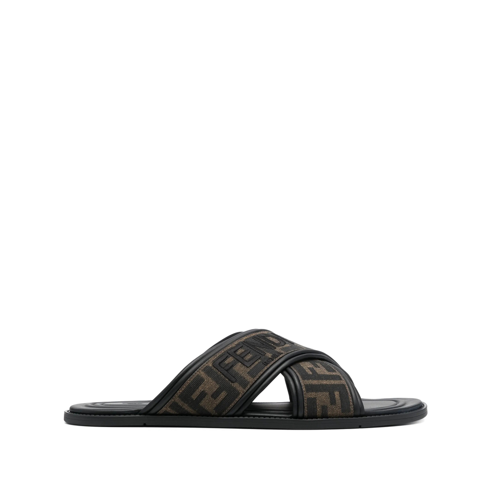 Fendi FF-jacquard Slides
