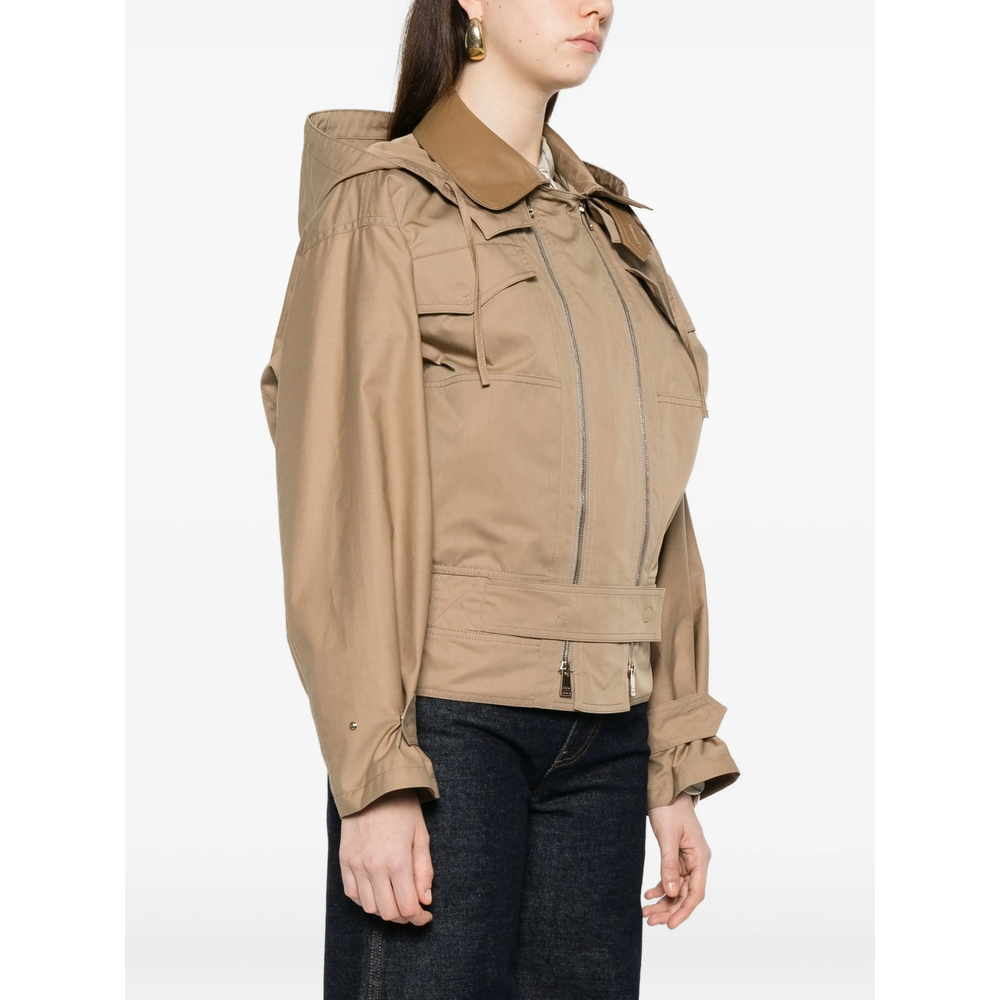 Multi-Zip Hooded Jacket