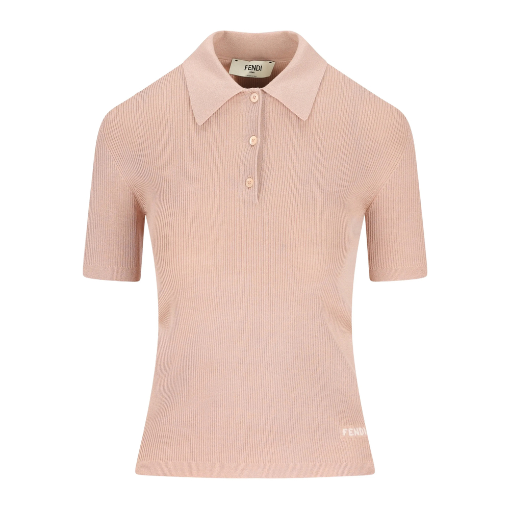 Fendi Button-shirt Short-sleeve Polo Shirt