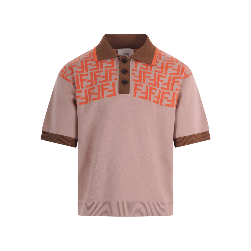 Fendi FF-motif Polo Shirt