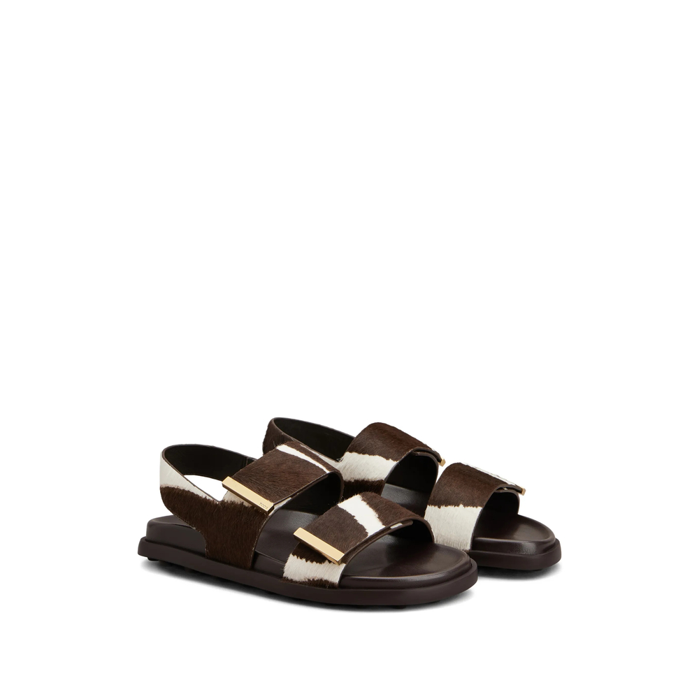 Strap-Detail Sandals