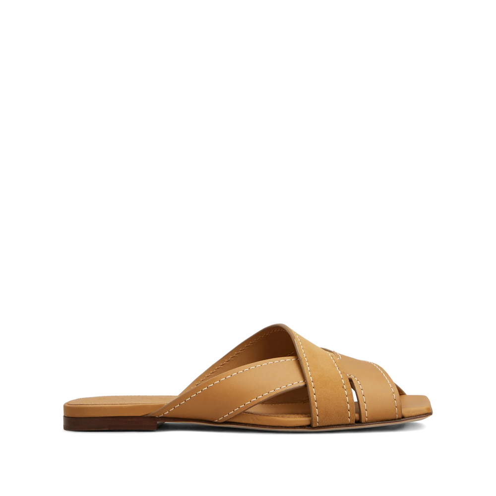 Tod's Crisscross Strap Sandals