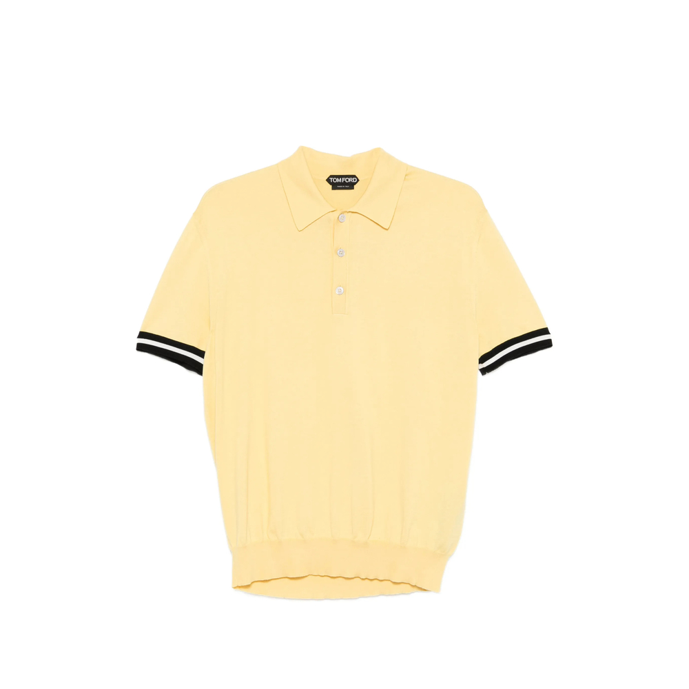 Tom Ford Striped Polo Shirt