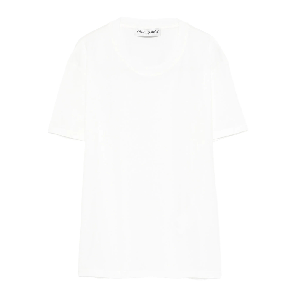 Our Legacy Crew-neck T-shirt In White