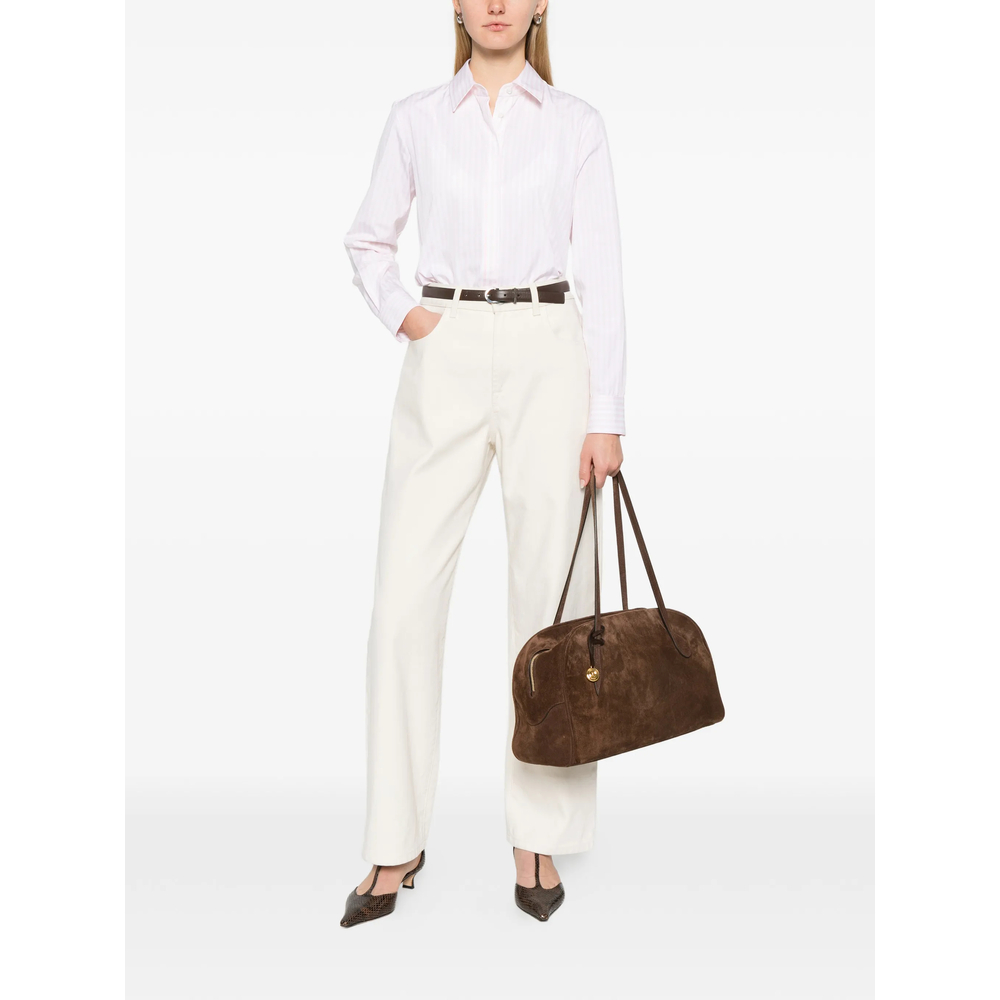 Stripe-Pattern Shirt