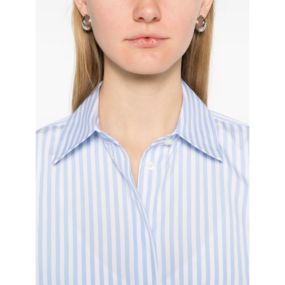 Stripe-Pattern Shirt