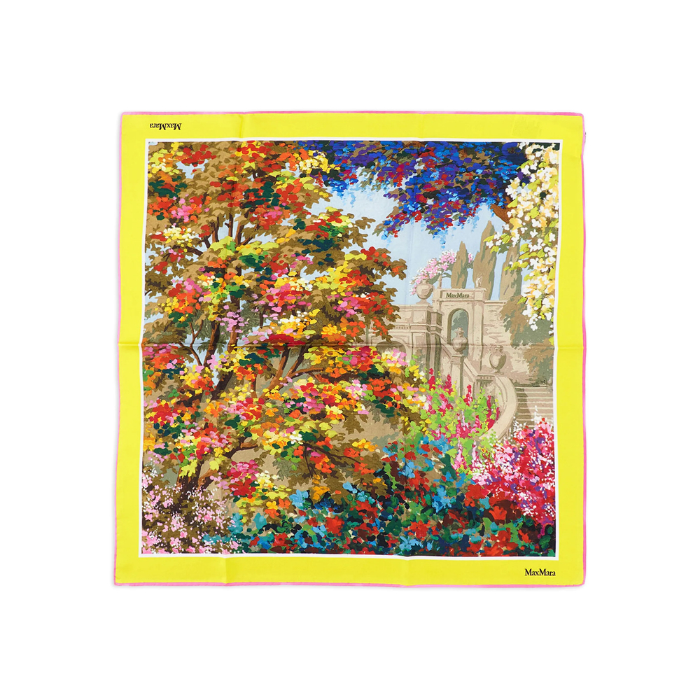 Max Mara Printed Scarf