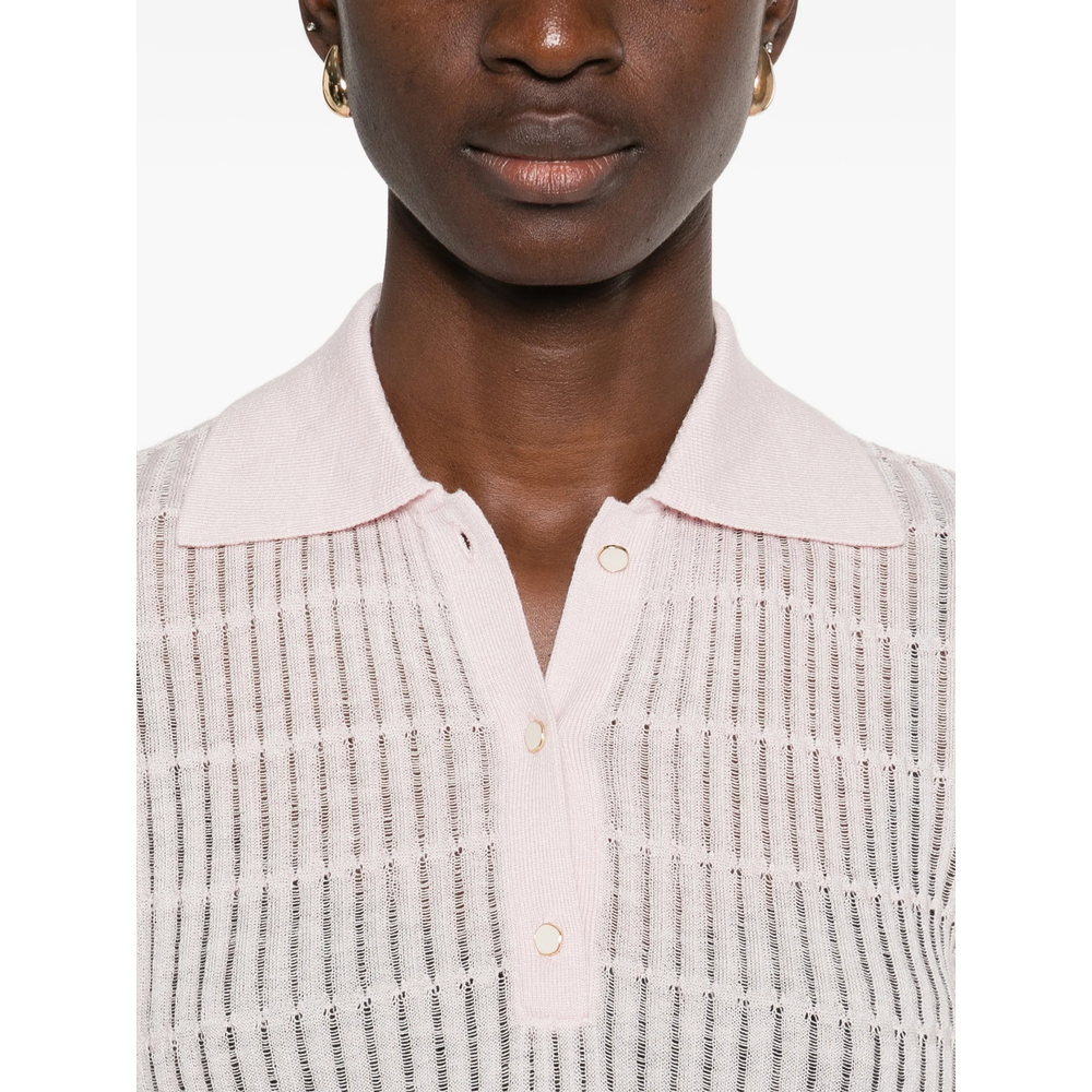 Studio Ribbed-Knit Polo