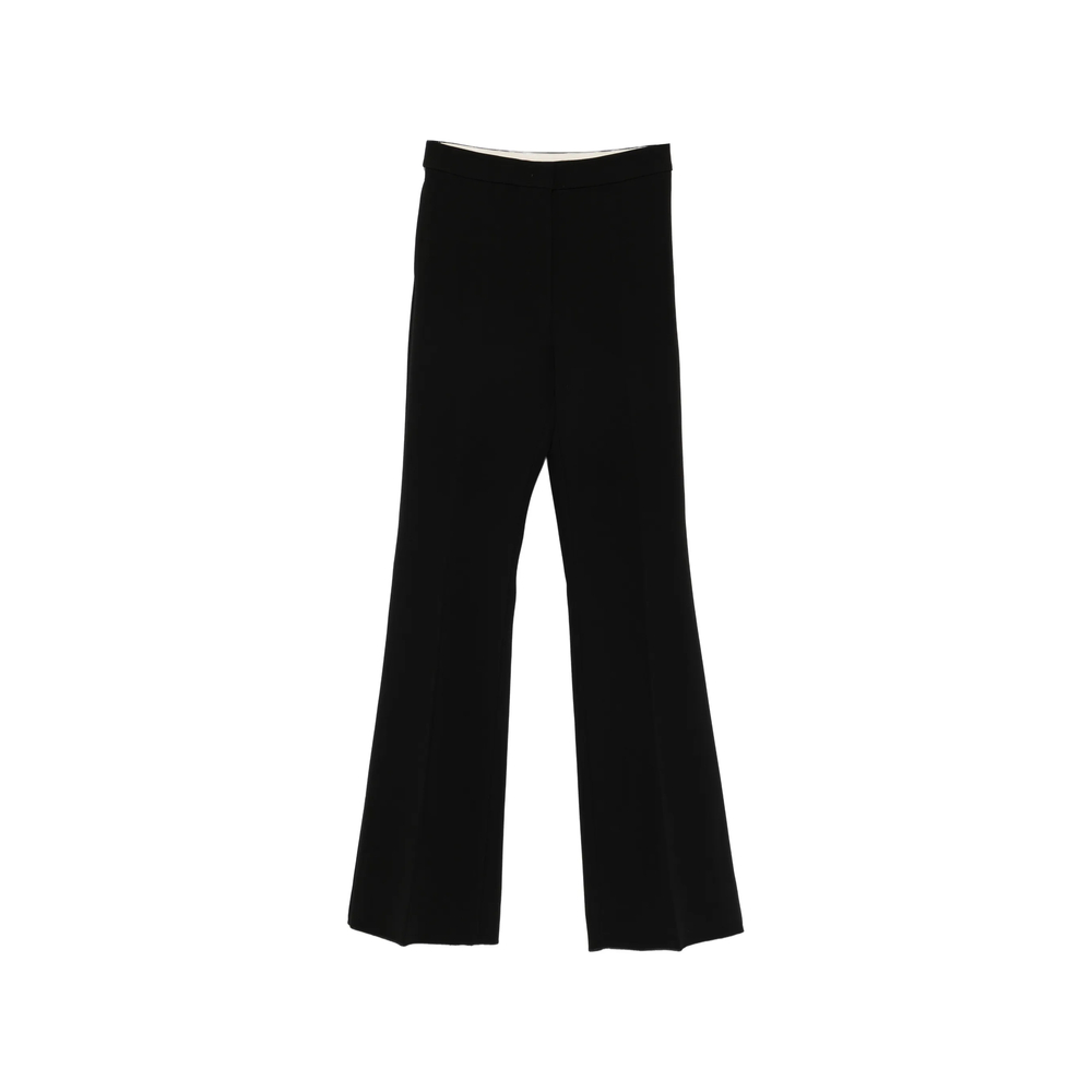 Max Mara Black Flared Trousers