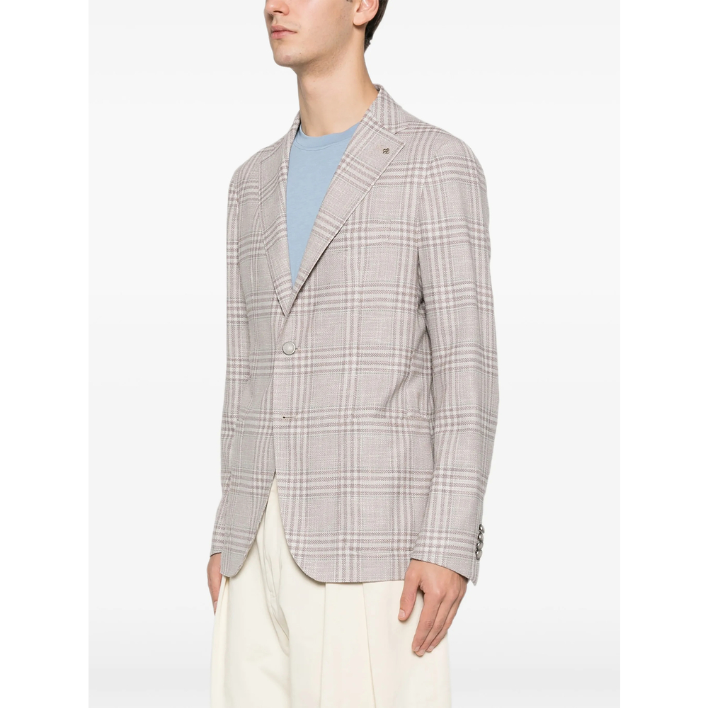 Checked Blazer
