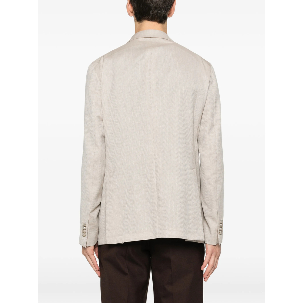 Patch-Pocket Two-Button Blazer