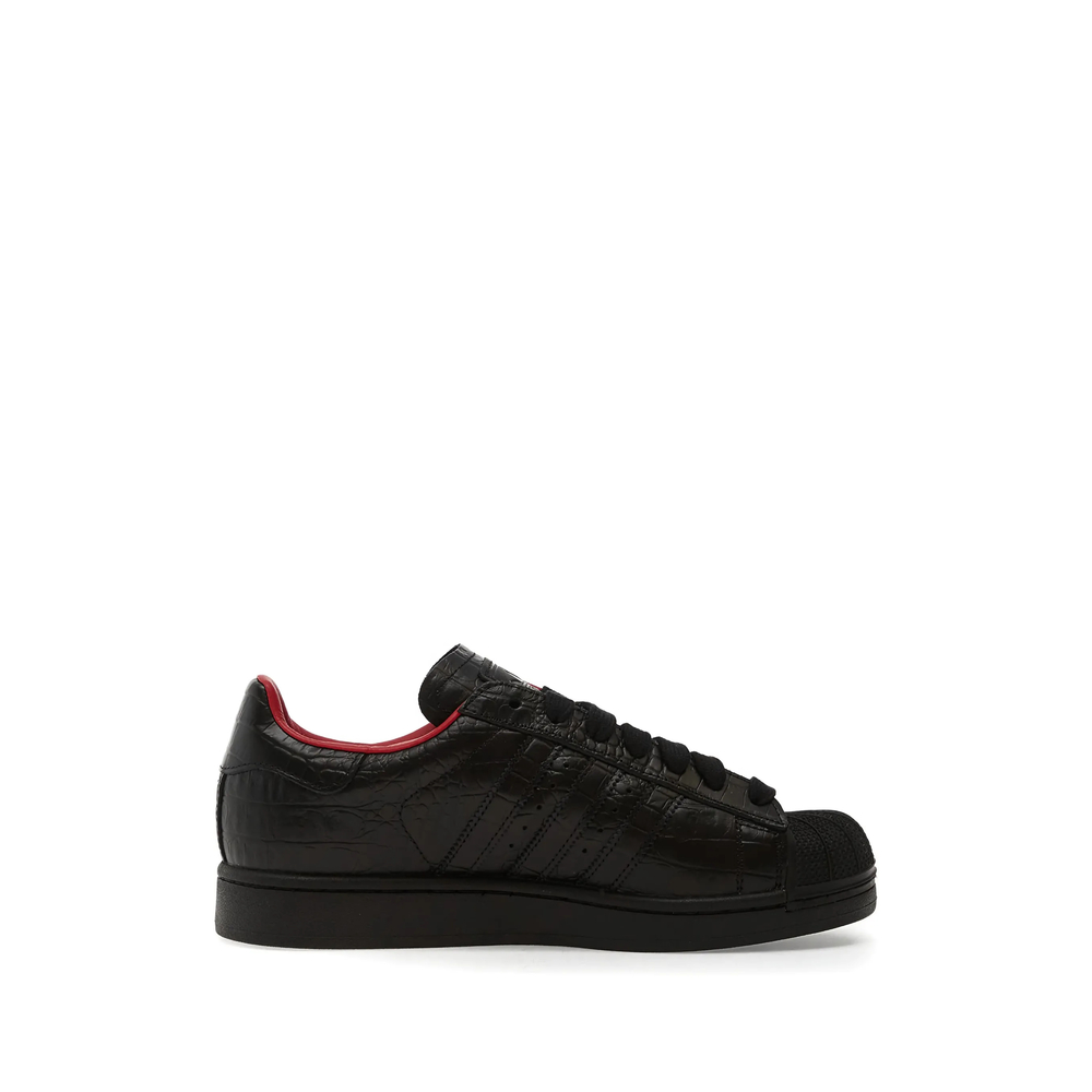 Adidas Superstar II Crocodile-effect Sneakers