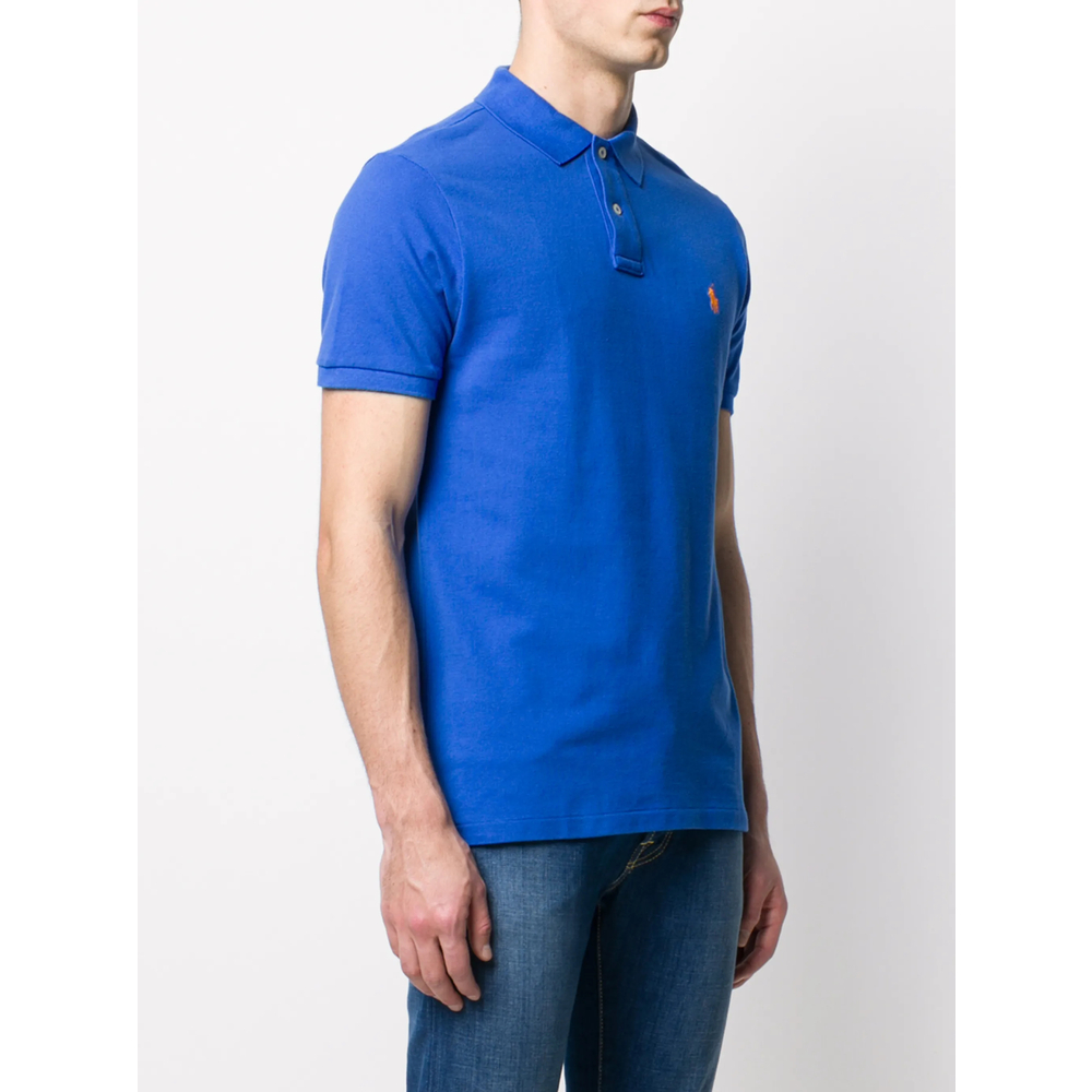 Embroidered Logo Polo Shirt