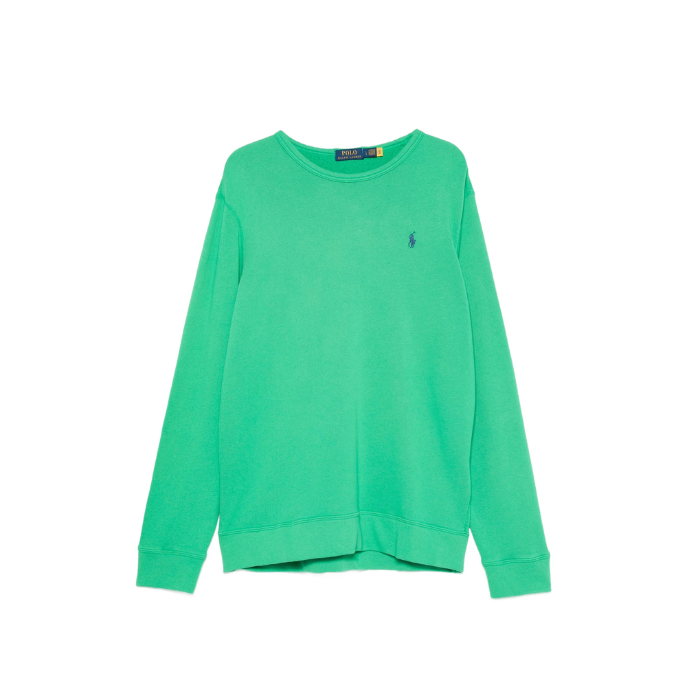 Embroidered-Logo Sweater