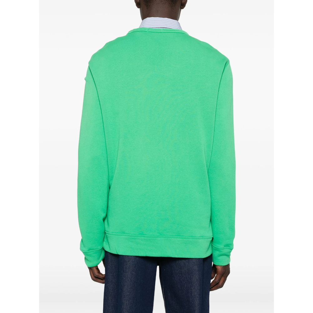Embroidered-Logo Sweater