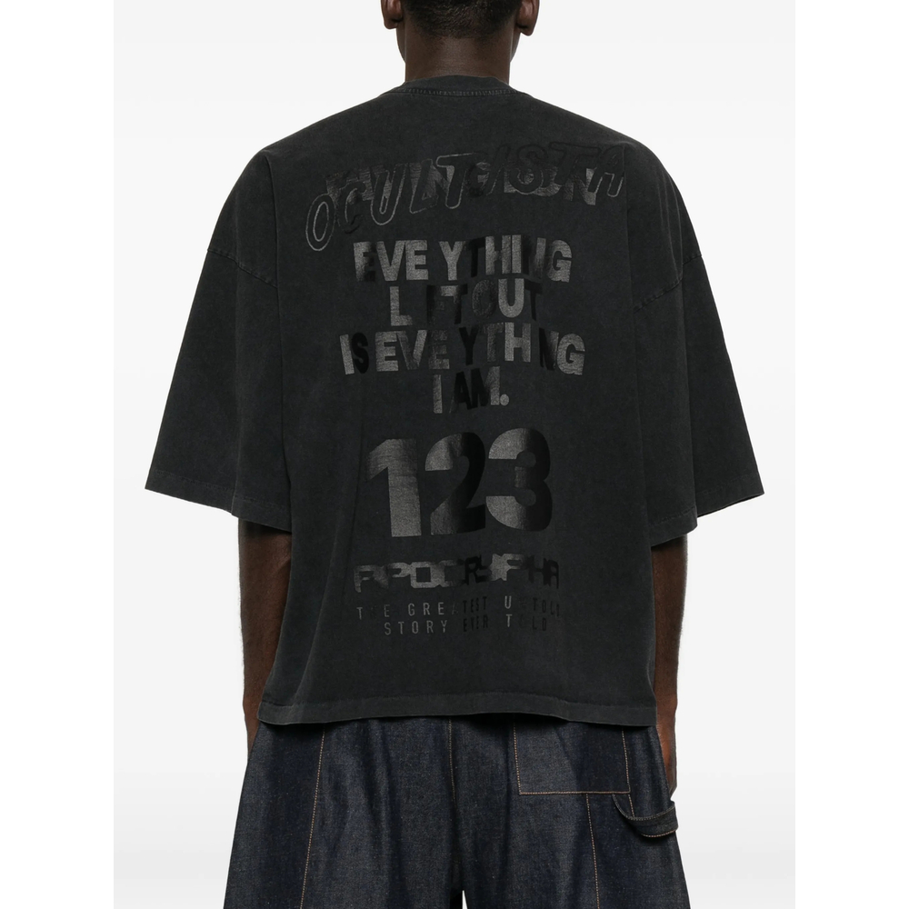 Graphic-Print Oversized T-Shirt