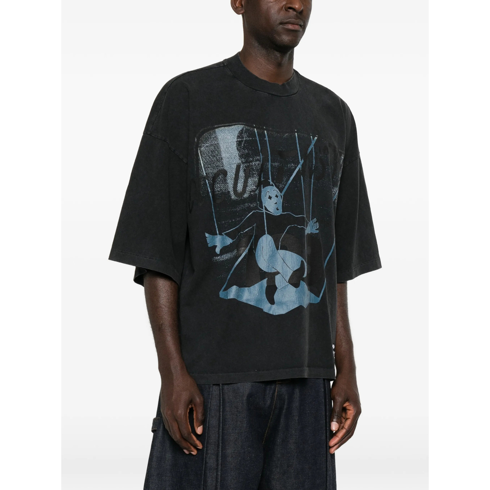 Graphic-Print Oversized T-Shirt