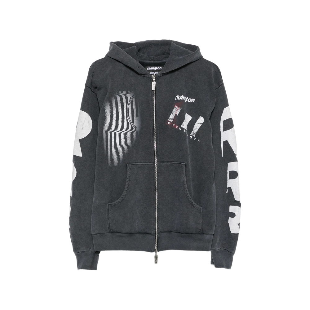 Rivington Roi Rebis Graphic-print Zip-up Hoodie
