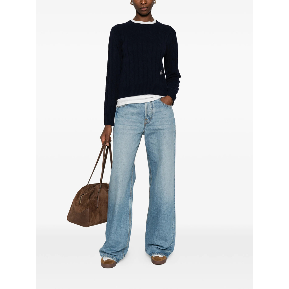 Cable-Knit Sweate