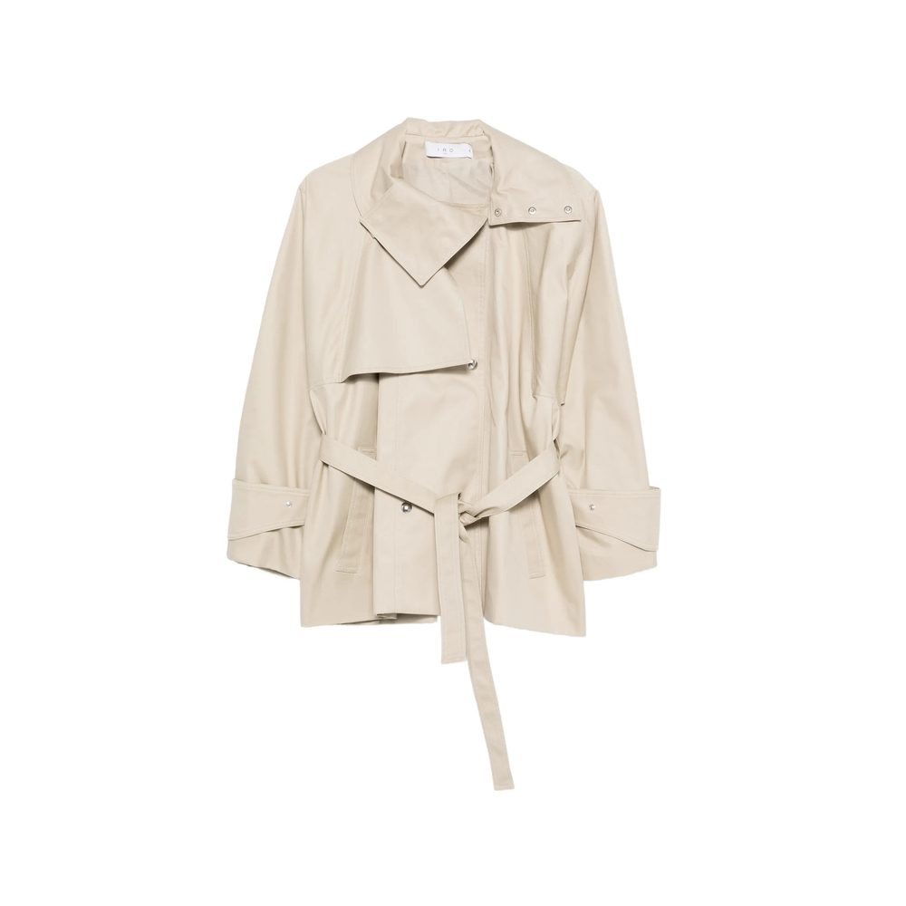 Iro Ralya Belted Jacket In Neutral